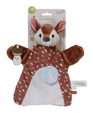 Schmusetuch Handpuppe Rehkitz