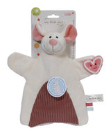 Schmusetuch Handpuppe Maus