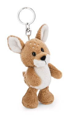 Schlüsselanhänger Plüsch Rehbock