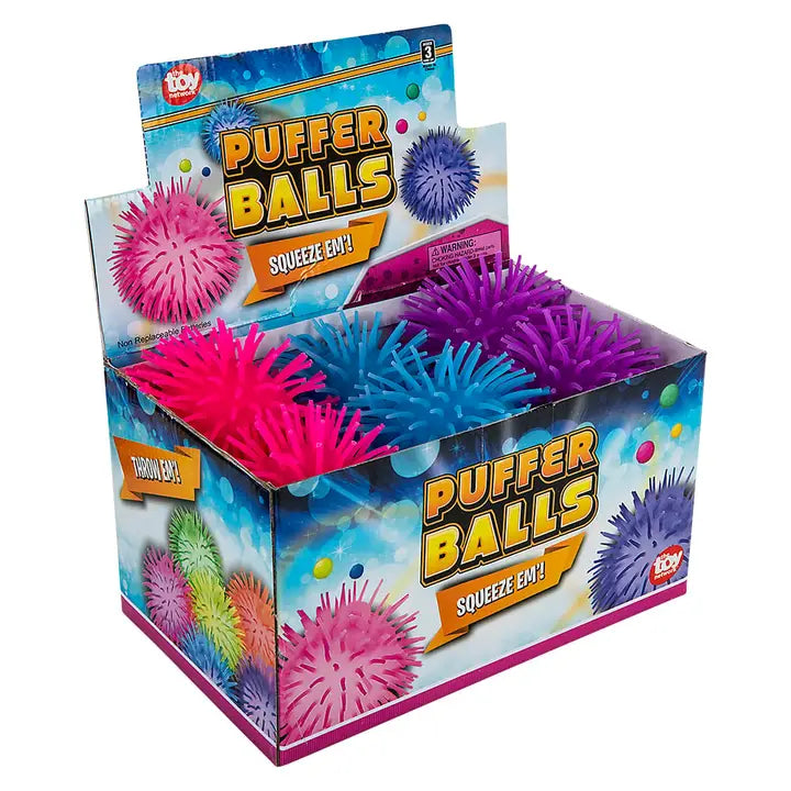 Pufferball leuchtend assortiert