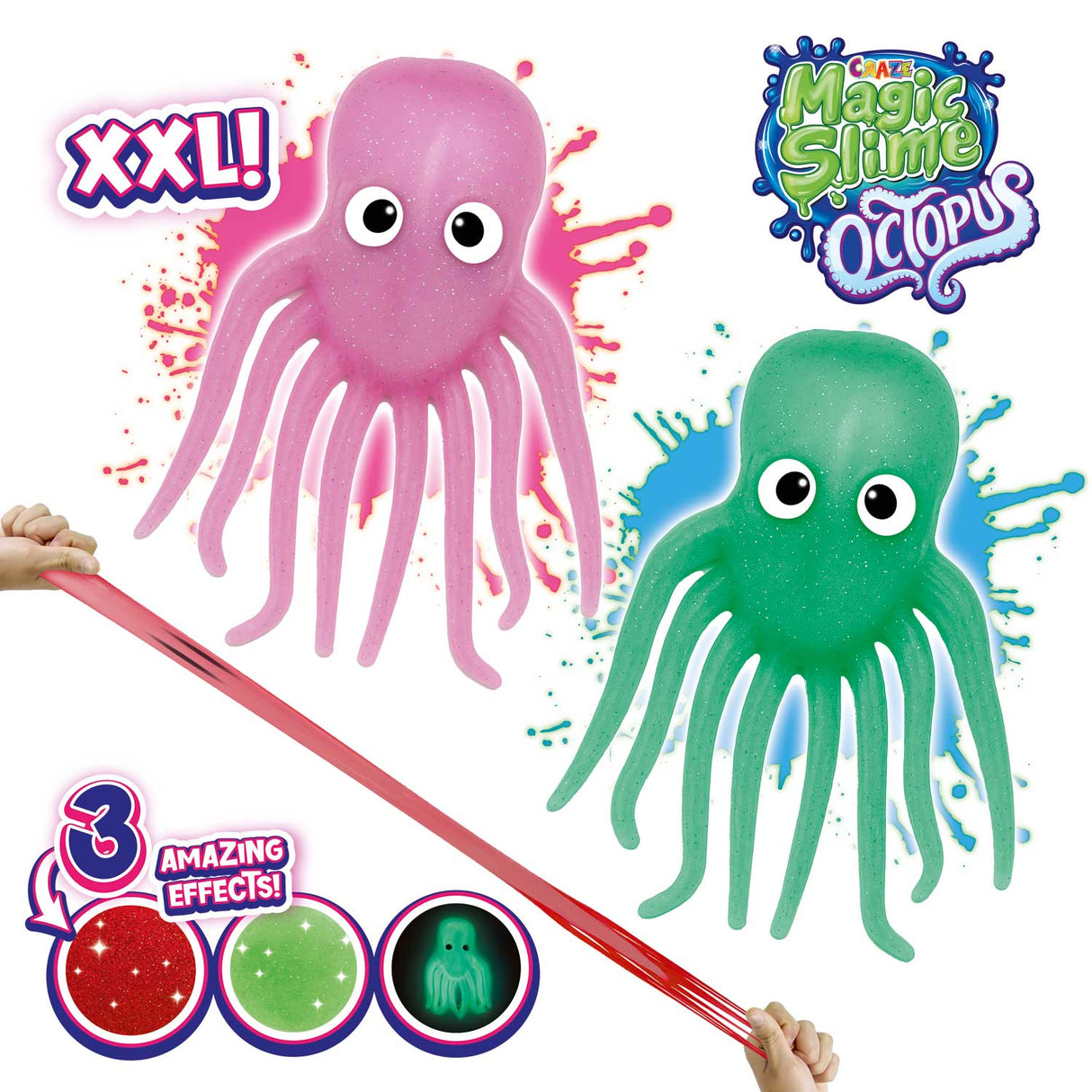 CRAZE Magic Slime Mega XXL Klatsch Octopus