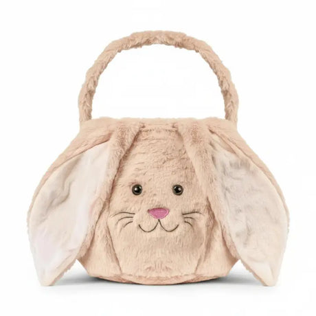 Osternest und Osterkorb Tasche Kuschelhase Beige