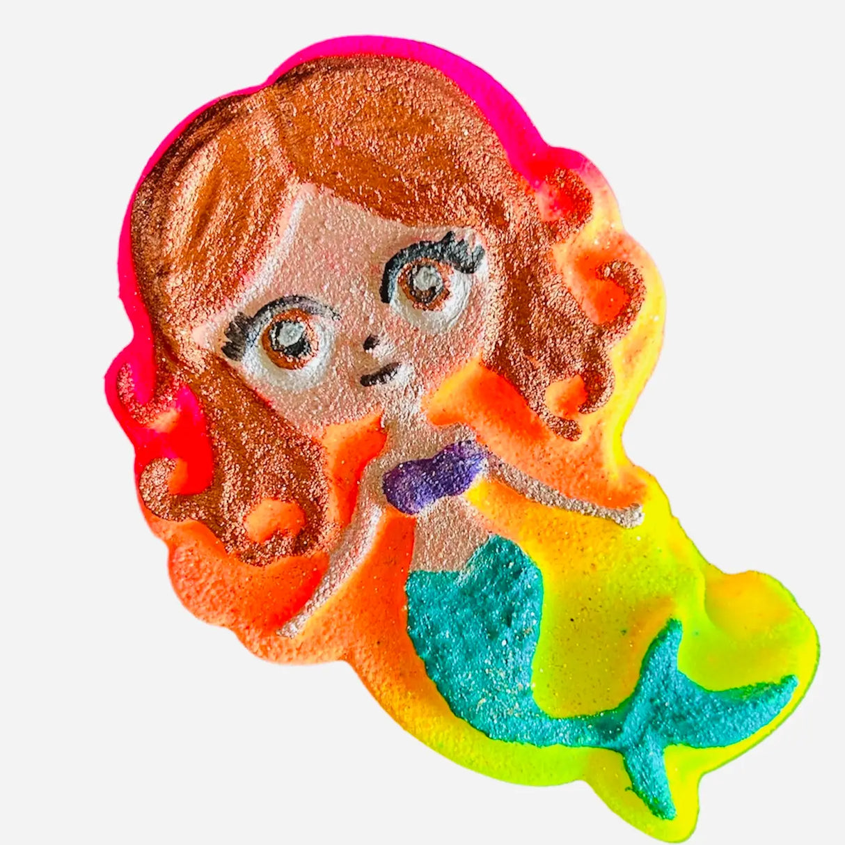 Badekugel handgemacht Meerjungfrau Color