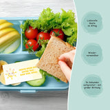 Lunchbox & Znünibox Nachrichtenkarten Aquarell