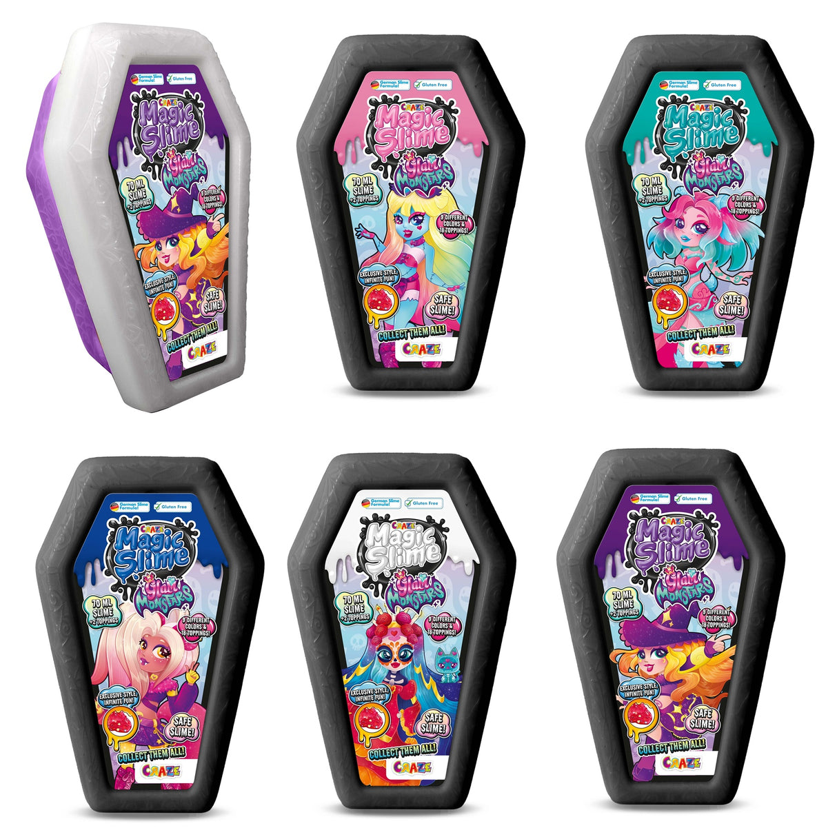 CRAZE Glam Monstars Magic Slime