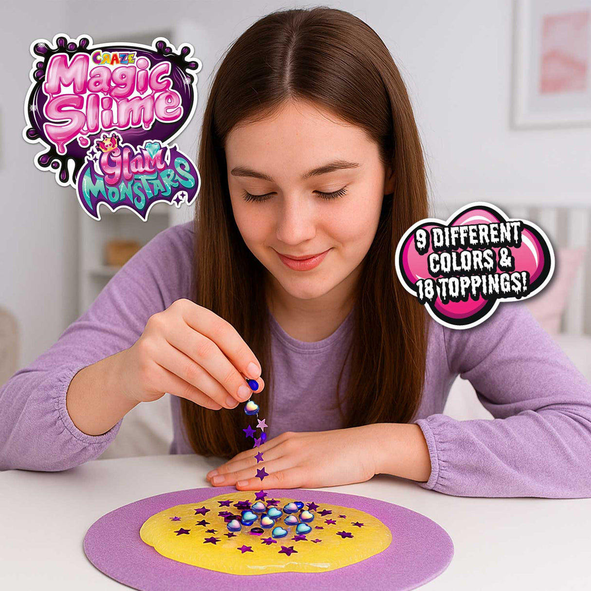 CRAZE Glam Monstars Magic Slime