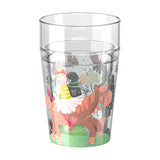 Glitzer Zahnputz Trinkbecher Prinzessin & Pferd