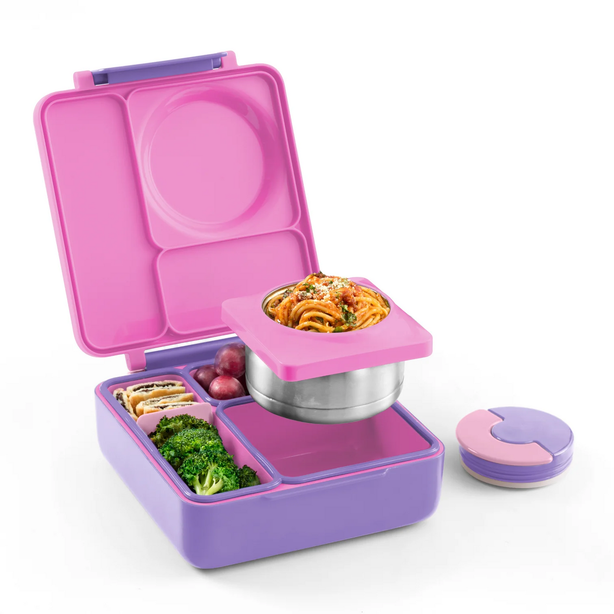 Thermo Lunchbox OmieBox Pink Violett