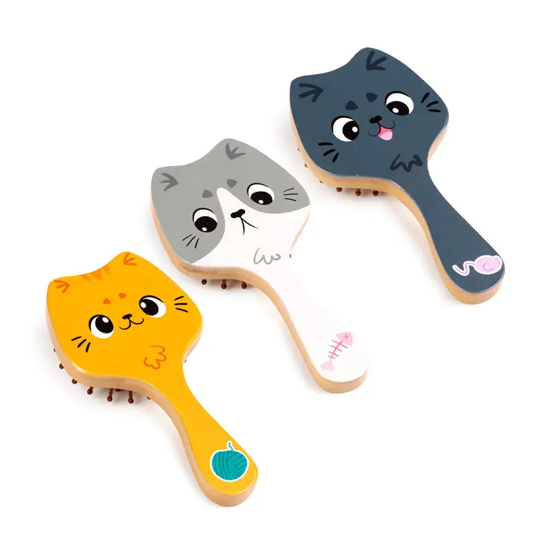 Haarbürste Katze assortiert