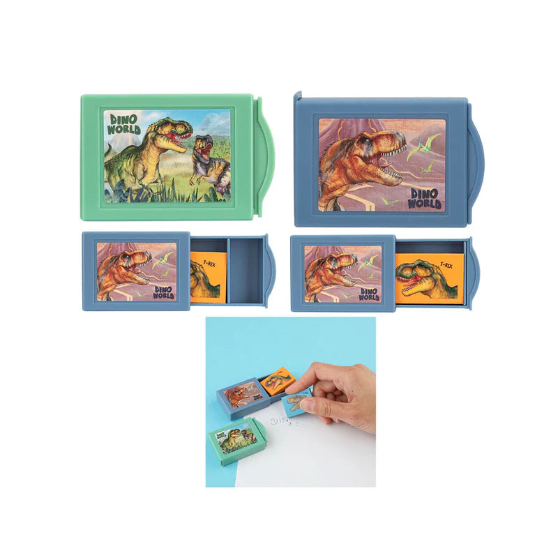 Knetradiergummi Dino assortiert