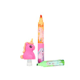 Leuchtstift Textmarker mit Topper Einhorn assortiert