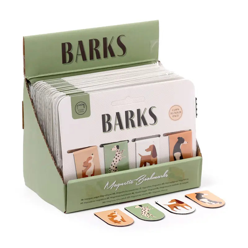 Lesezeichen Set mit Magnet Hunde