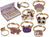Ring mit Spinner assortiert