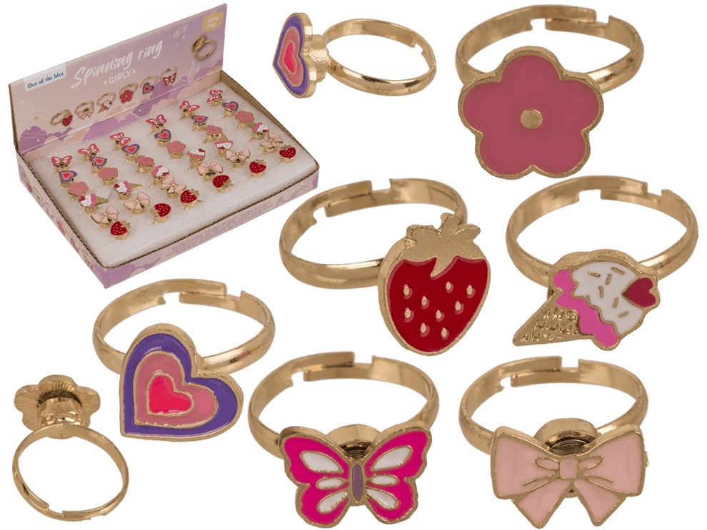 Ring mit Spinner assortiert
