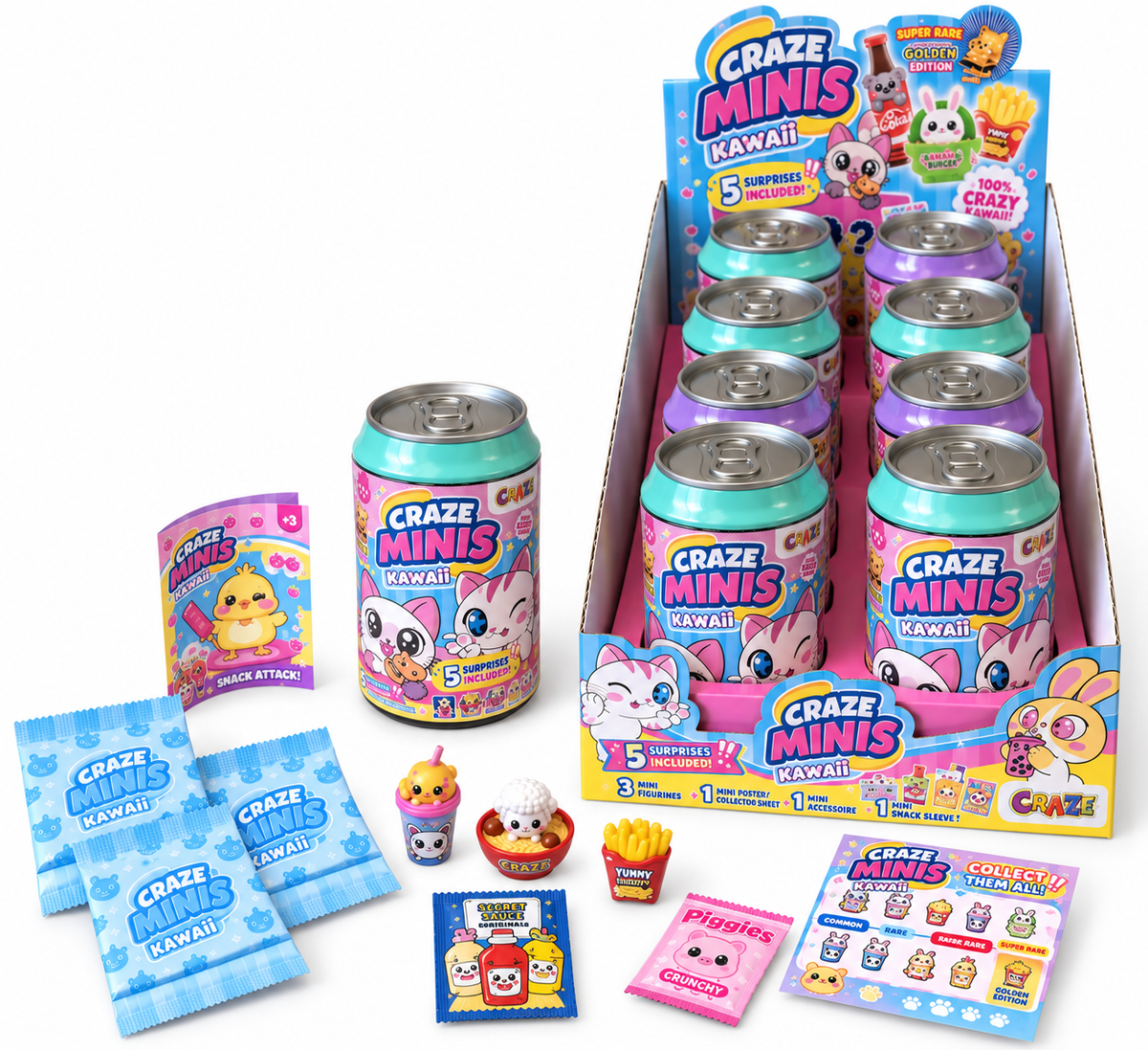CRAZE Minis Kawaii