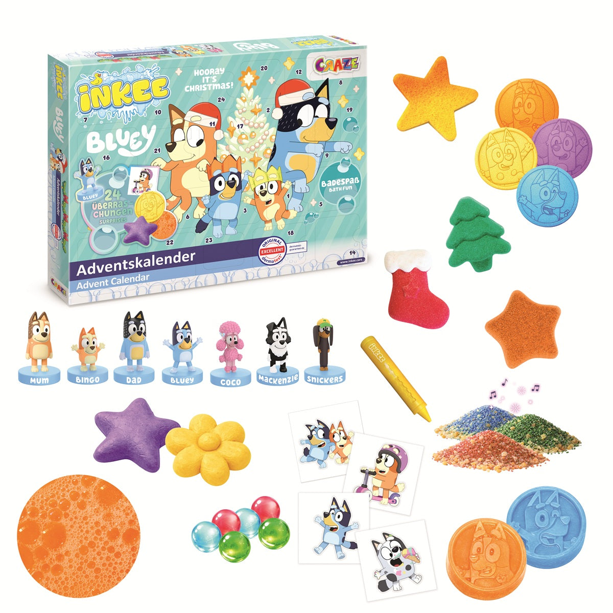CRAZE Adventskalender Bluey