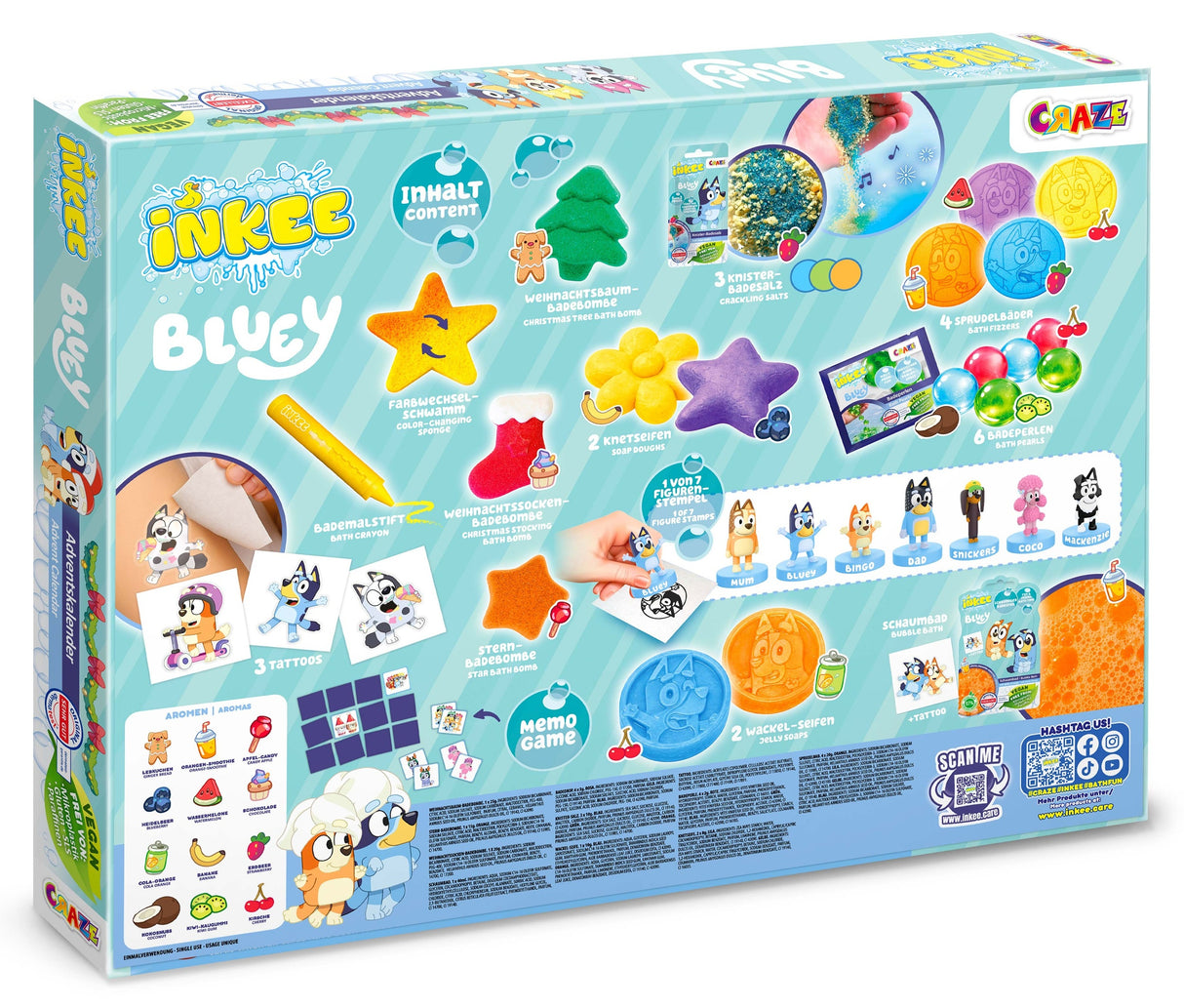 CRAZE Adventskalender Bluey