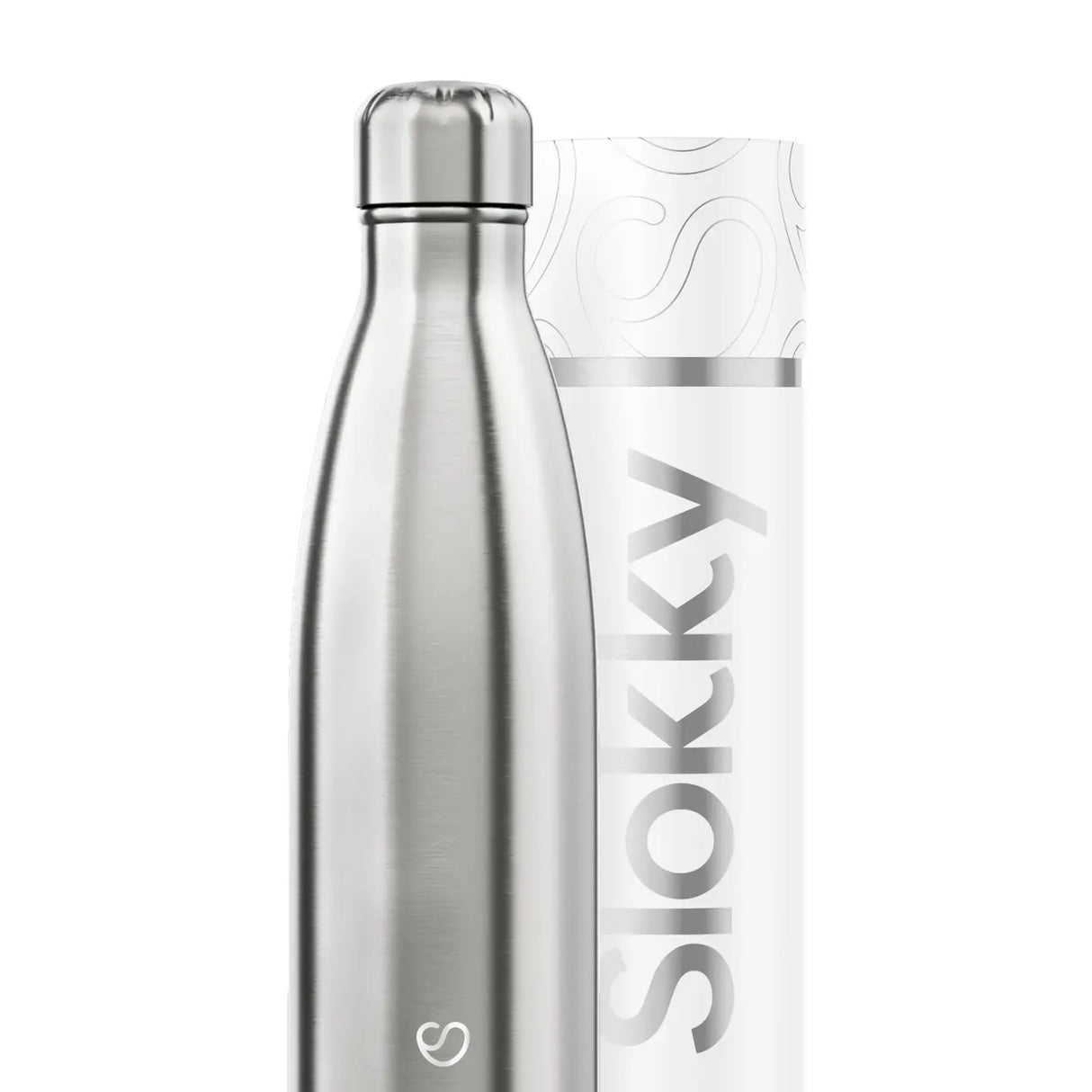 Thermosflasche Slokky 500ml Silber