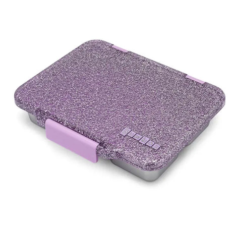 Znünibox Edelstahl Yumbox Prêt Glitzer Violett