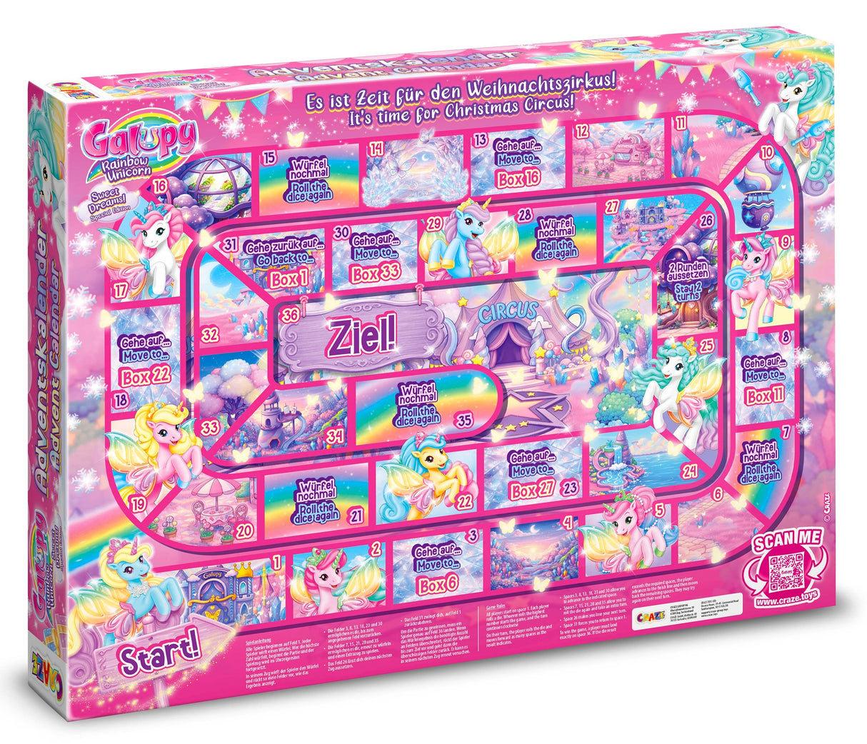 CRAZE Adventskalender Galuppy Sweet