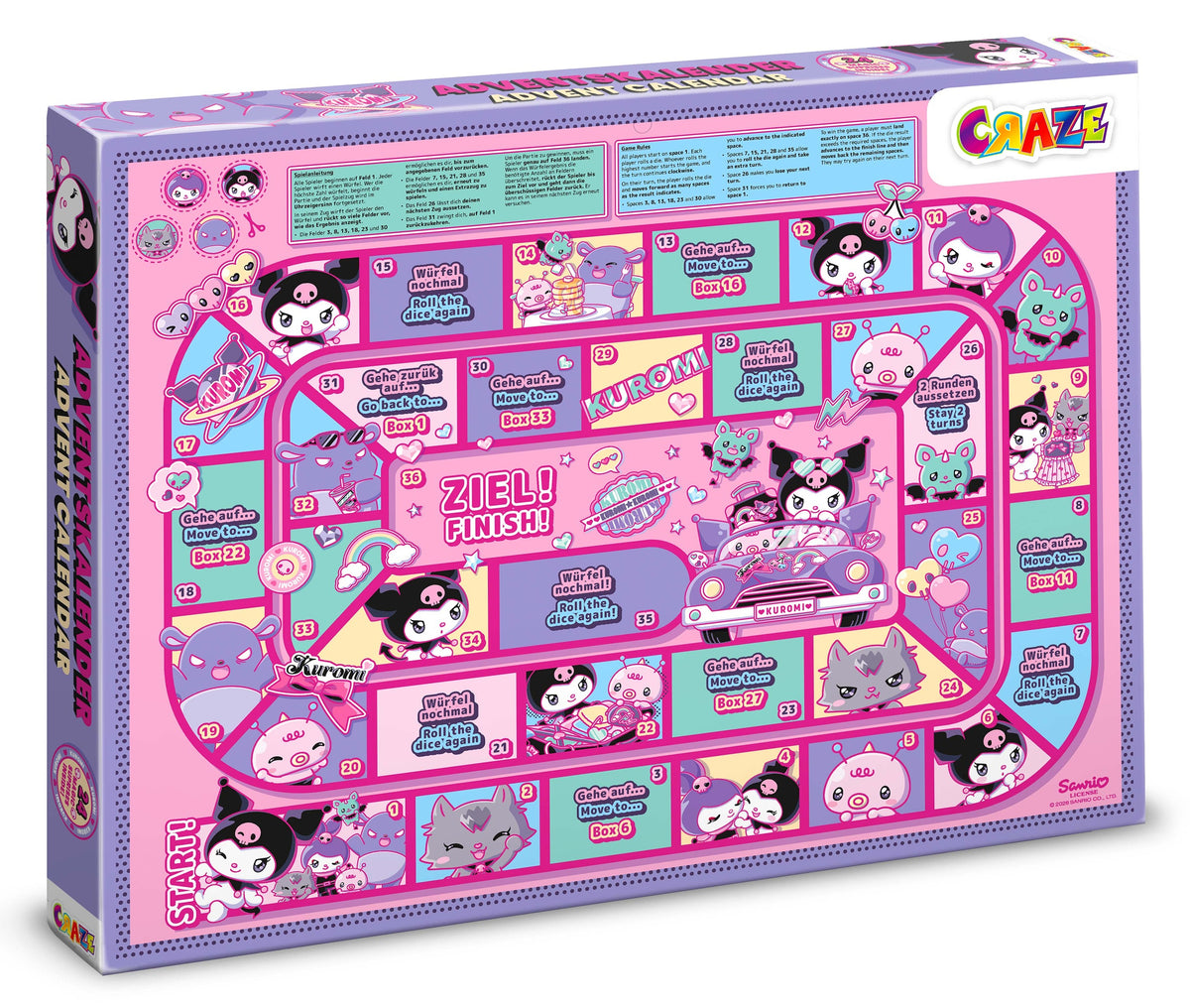 CRAZE Adventskalender Kuromi