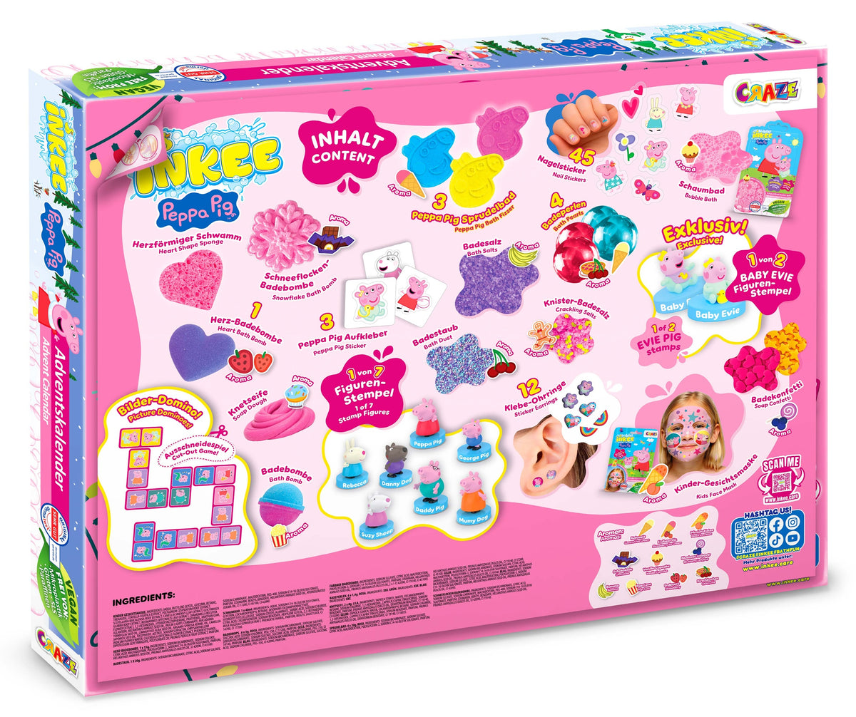 CRAZE Adventskalender Peppa Wutz