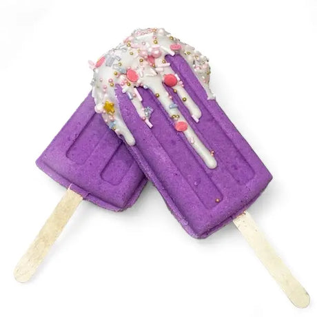Badekugel handgemacht Glace Violett