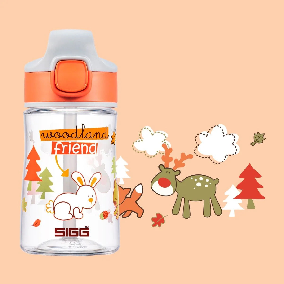 Kinder Trinkflasche Sigg Miracle Woodland Friend
