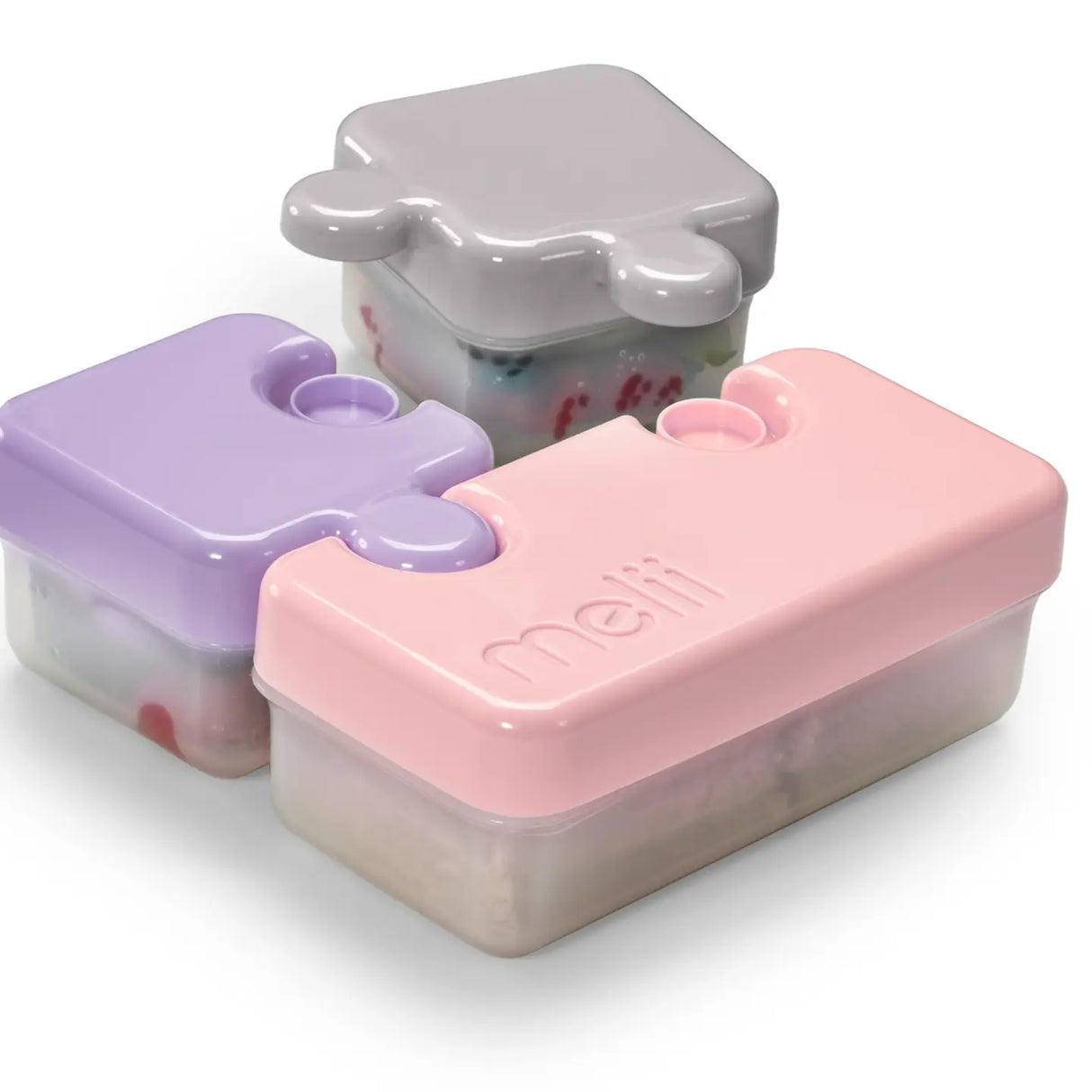 Znünibox Puzzle Snackbox Melii Lila