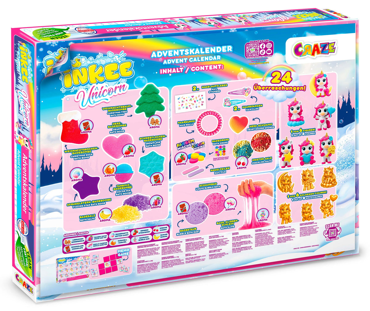 CRAZE Adventskalender Unicorn World