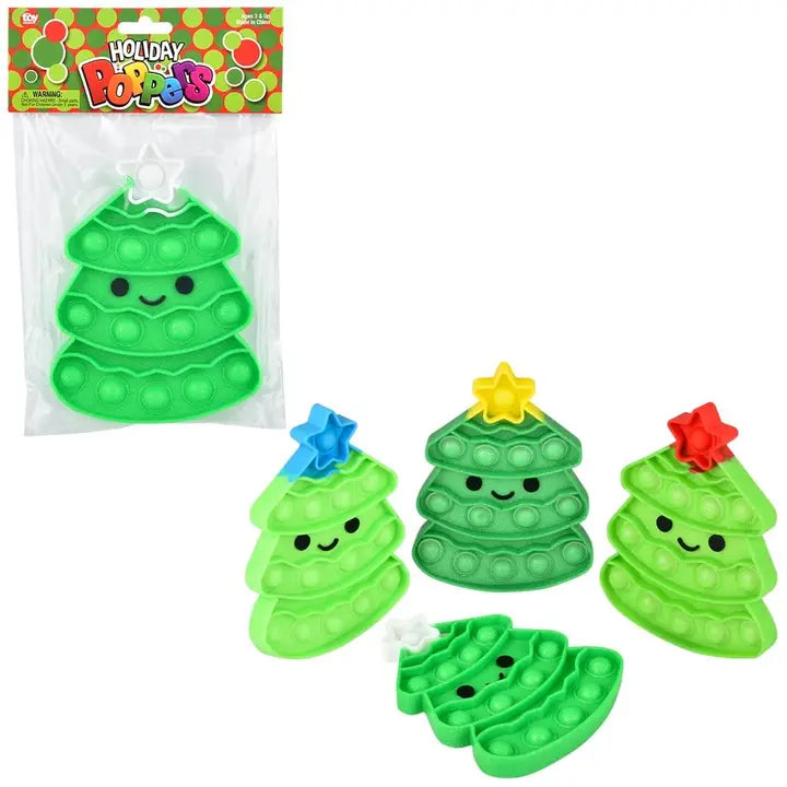 Glitzernde Poppers Weihnachtsbaum assortiert