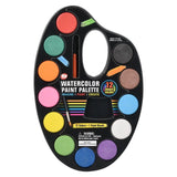 12-Farben Wasserfarbpalette