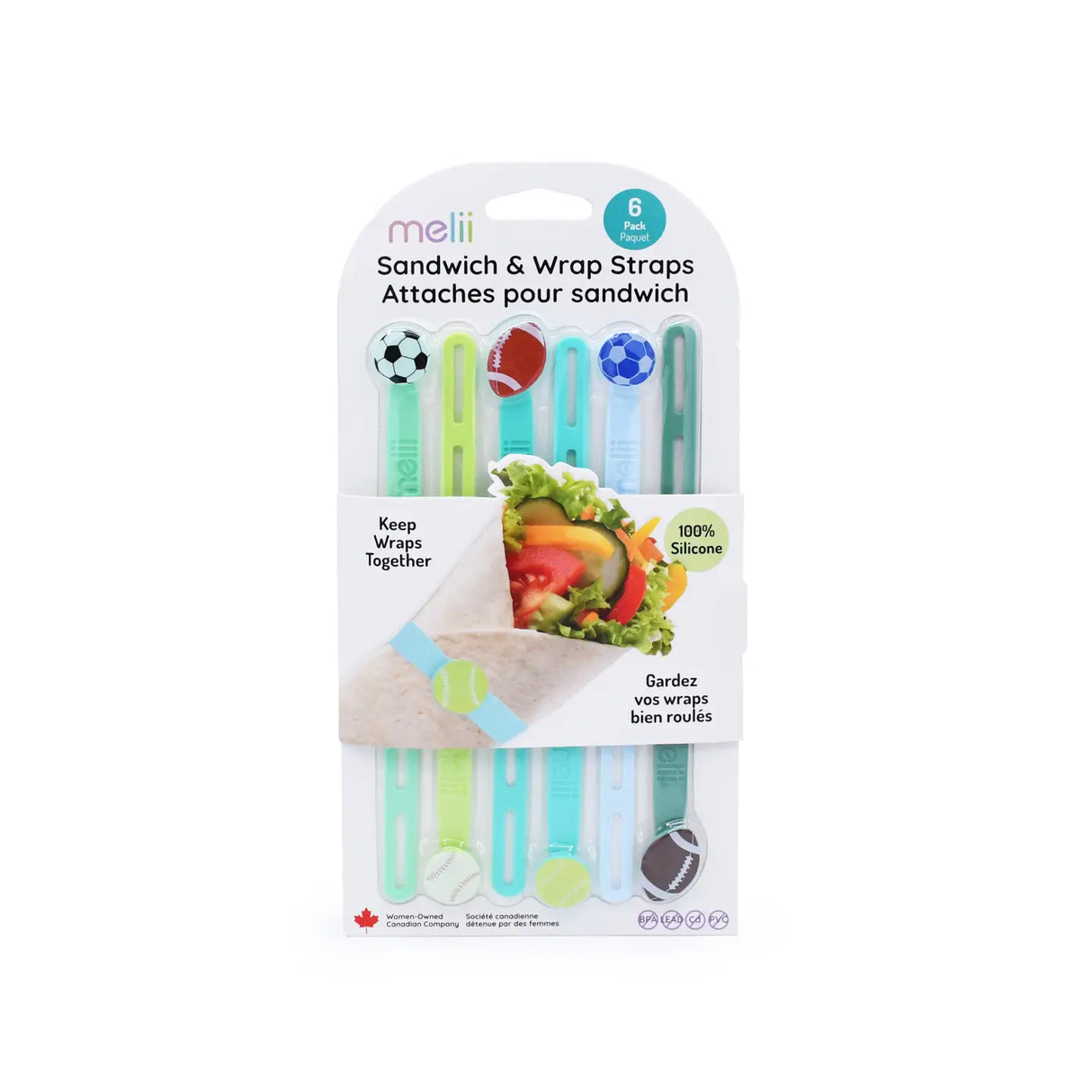 Wrap Binder Silikon Melii Sportbälle