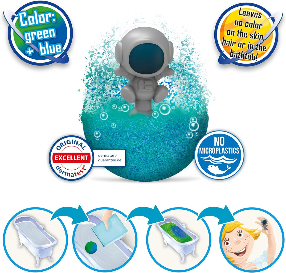 CRAZE Überraschungsbadekugel Space