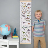 Messlatte für Kinder Dinoworld Weiss
