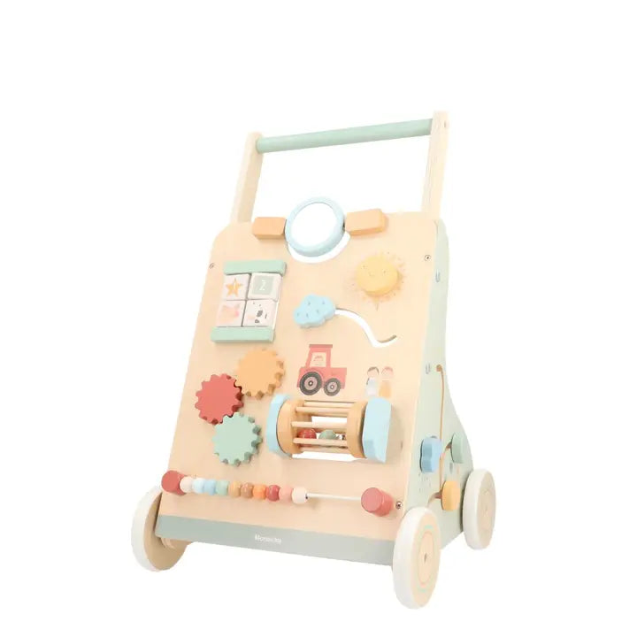 Lauflernwagen Pastellgrün