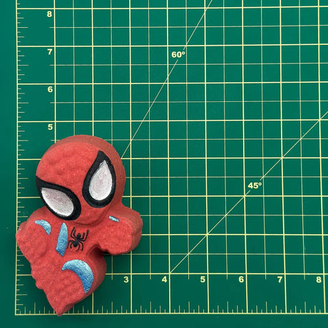 Badekugel handgemacht Spiderman