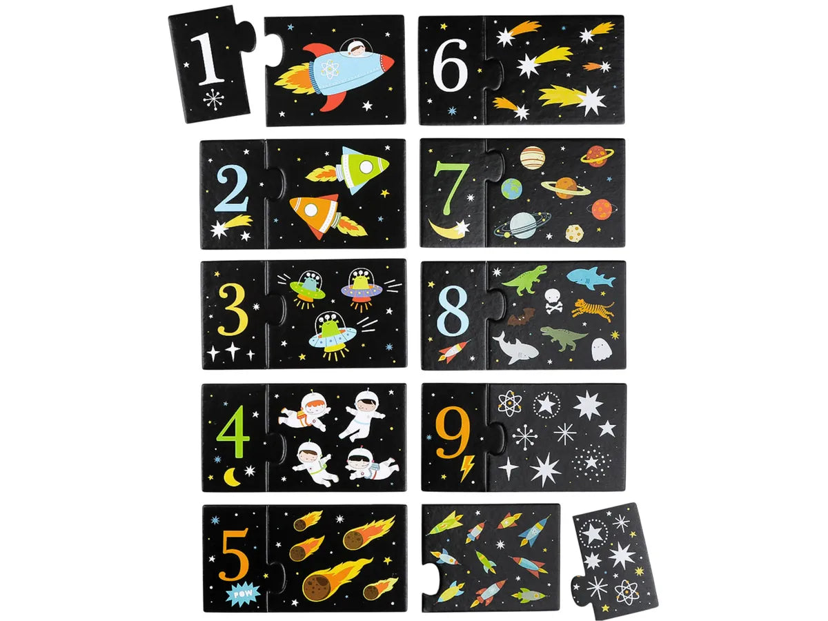 ALLC Zahlen Puzzle Galaxy