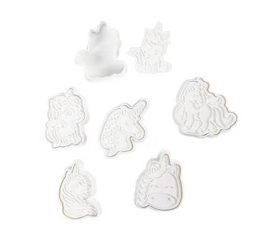 Ausstechformen und Stanzformen 6er Set Einhorn