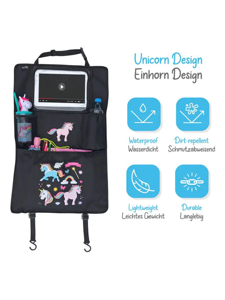 Auto Rücksitz Organizer Einhorn