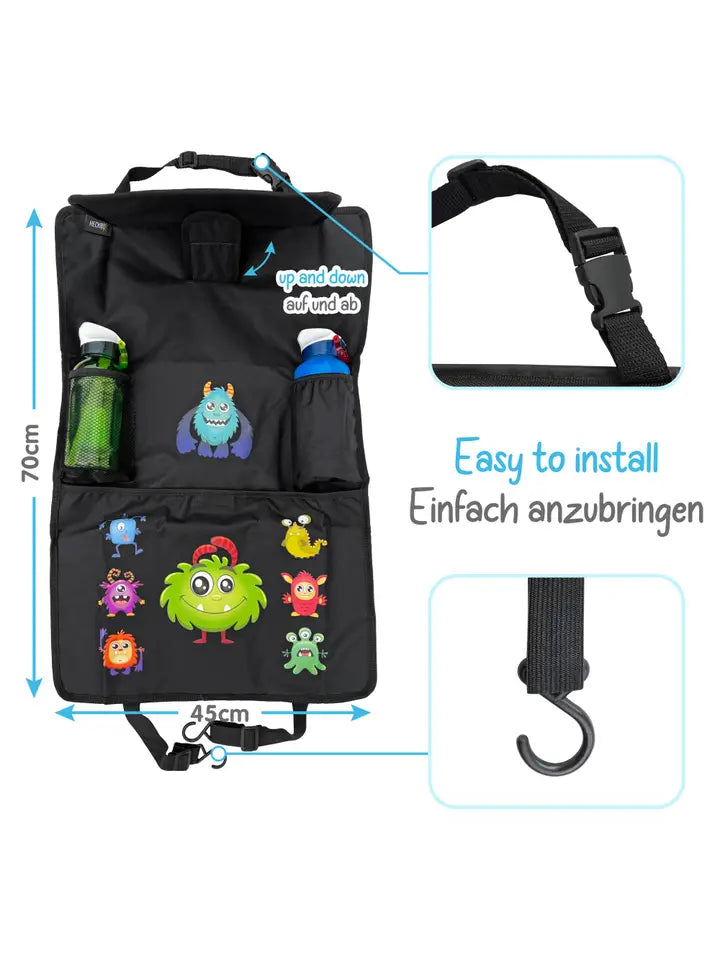 Auto Rücksitz Organizer Monster