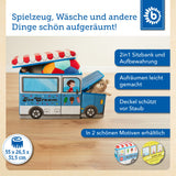 Erinnerungsbox, Spielbox & Sitzbank Eiswagen