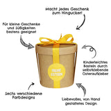 Osternest und Osterbecher Set mit Deckel