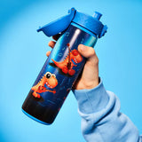 Edelstahl Trinkflasche Ion8 500ml Dino Band