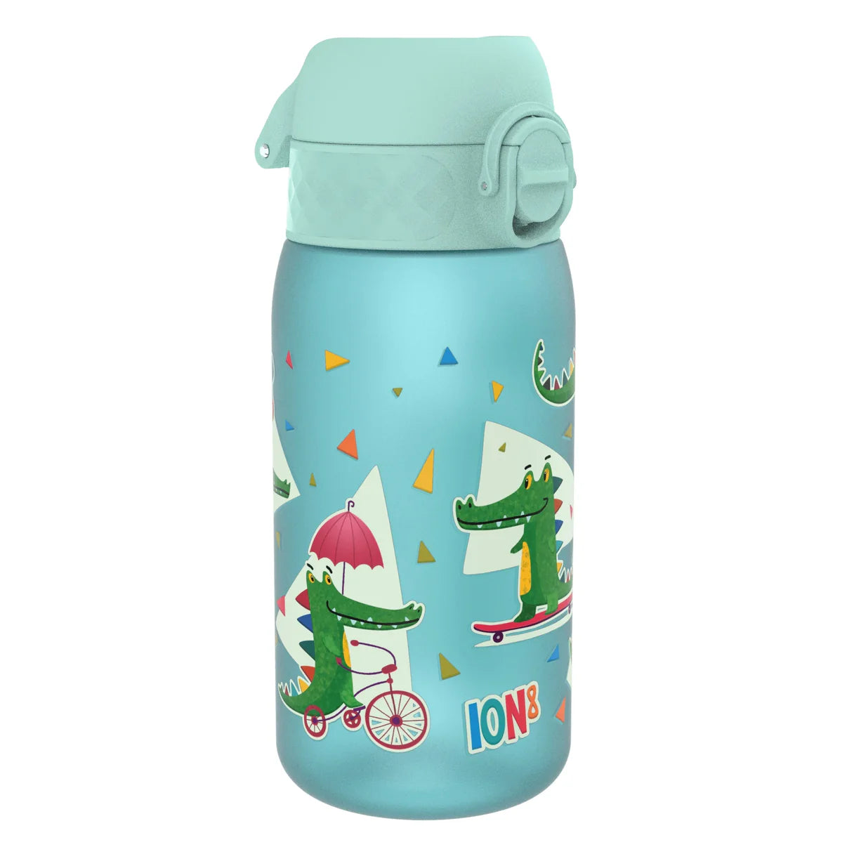 Kinder Trinkflasche Ion8 400ml mit Motiv Krokodil