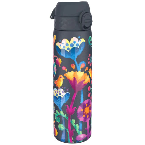 Thermosflasche Ion8 500ml Blumen Dunkel