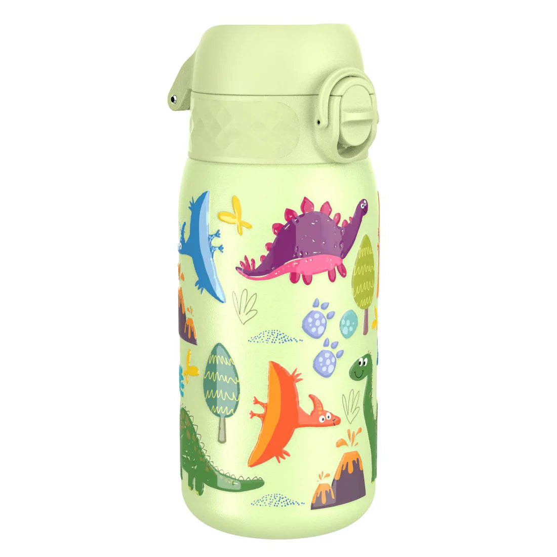 Kinder Thermosflasche Ion8 mit Motiv 350ml Dino Mint