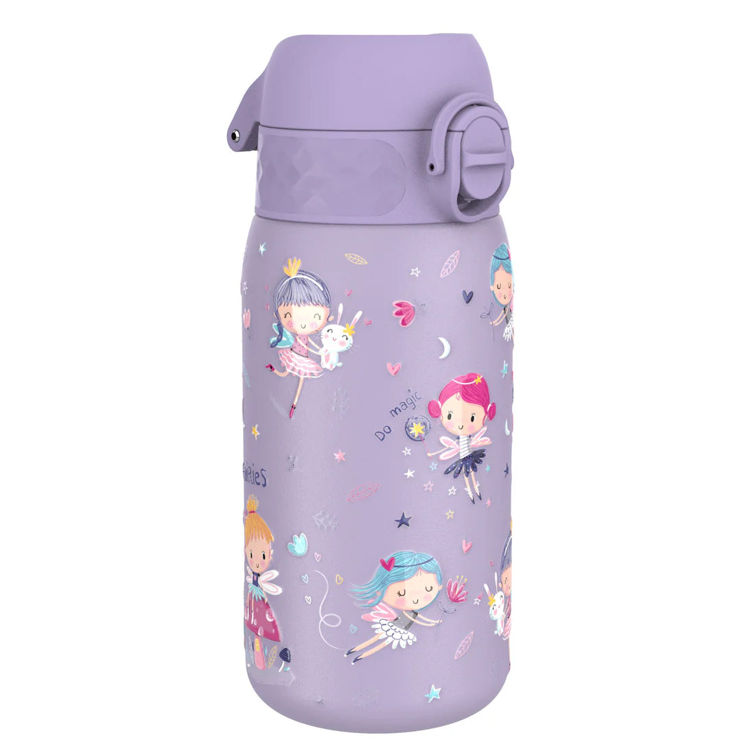 Kinder Edelstahl Trinkflasche Ion8 400ml Fee