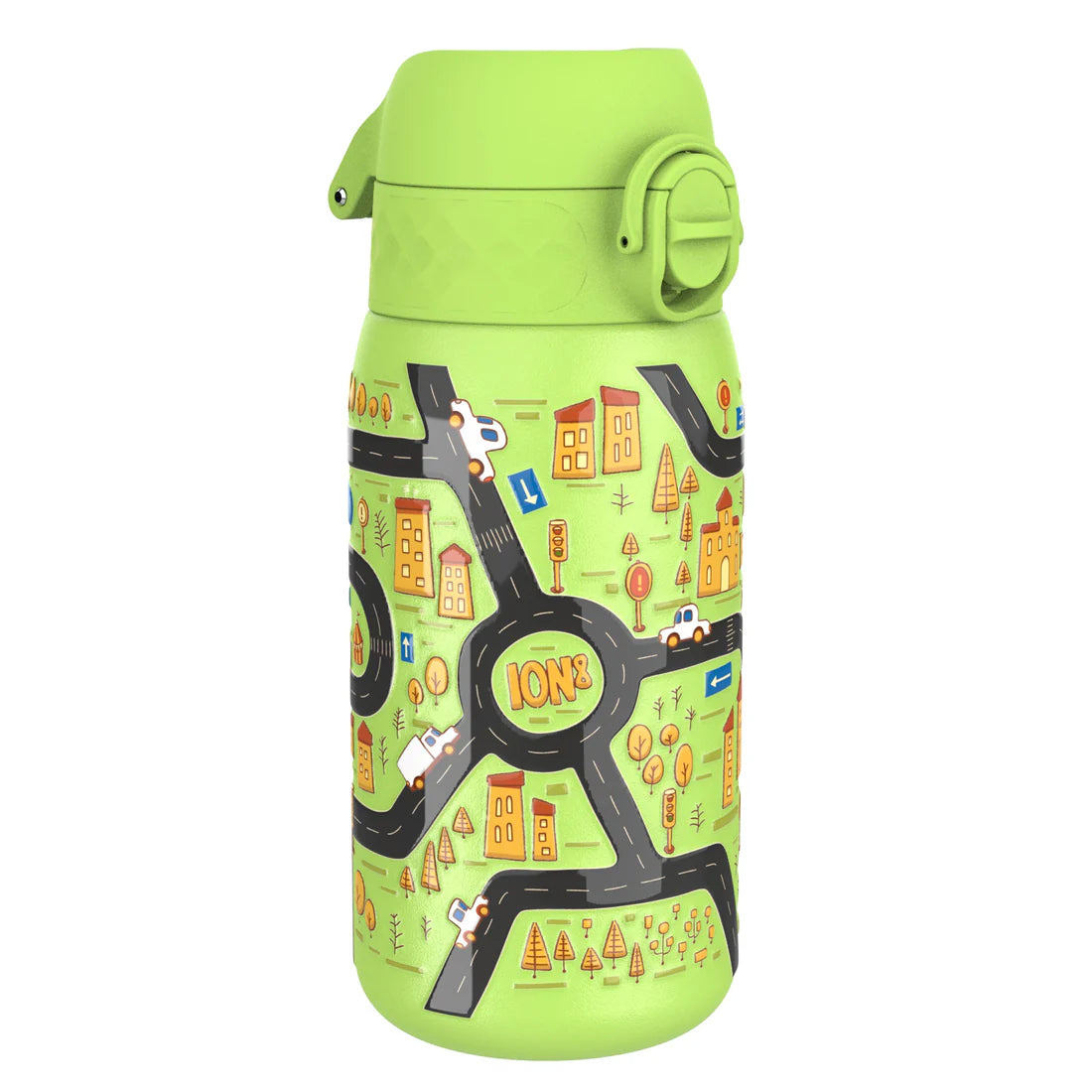 Kinder Edelstahl Trinkflasche Ion8 400ml Autos