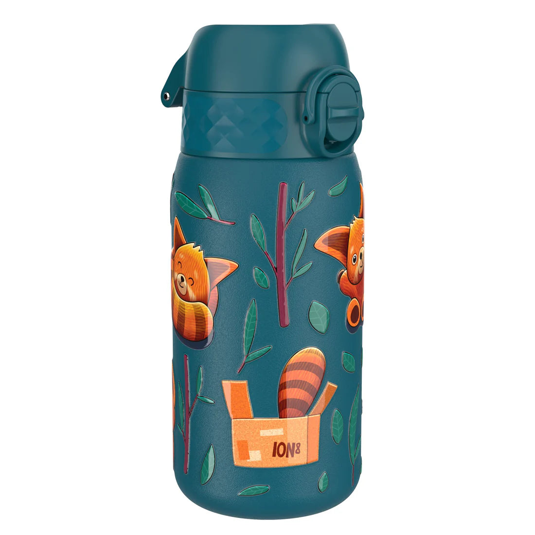 Kinder Edelstahl Trinkflasche Ion8 400ml Fuchs